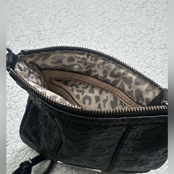 Guess Black Embossed Crossbody Bag - Picture 6 of 8